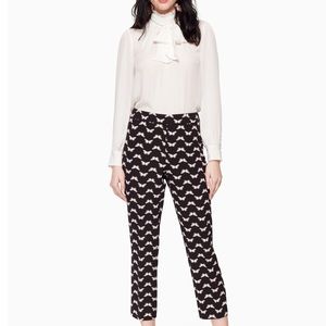 Kate Spade 🦋 Butterfly Silk Pant